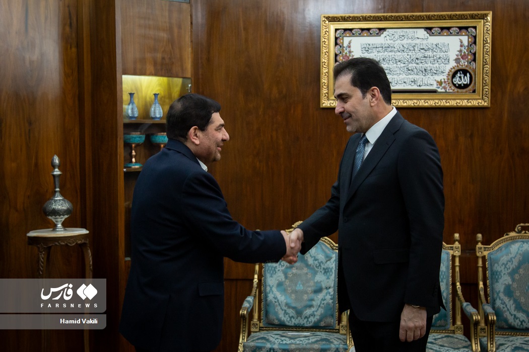 دیدار نایب رئیس مجلس عراق با محمد مخبر