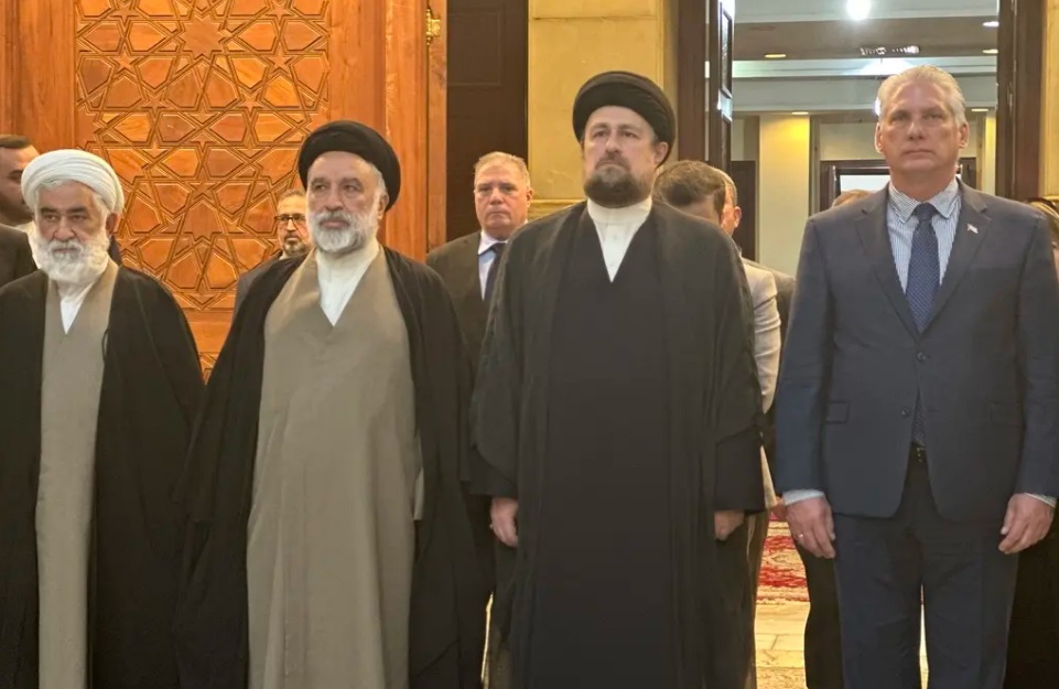 حضور رئیس جمهور کوبا در حرم امام خمینی(ره)