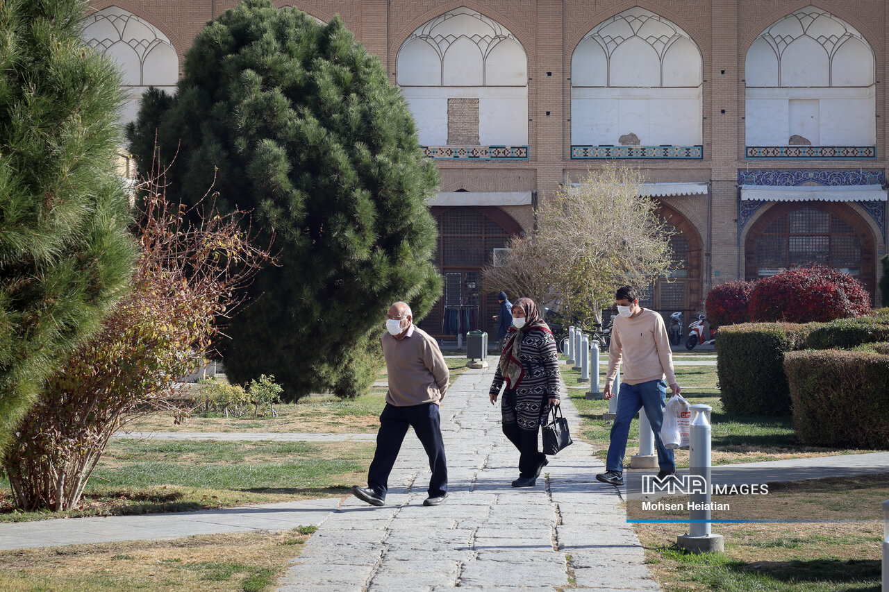 عکس/ هیولای آلودگی بر سر اصفهان