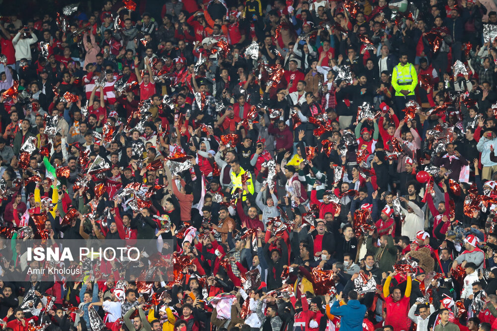 عکس/ جو ورزشگاه آزادی قبل از بازی پرسپولیس و الدحیل قطر   