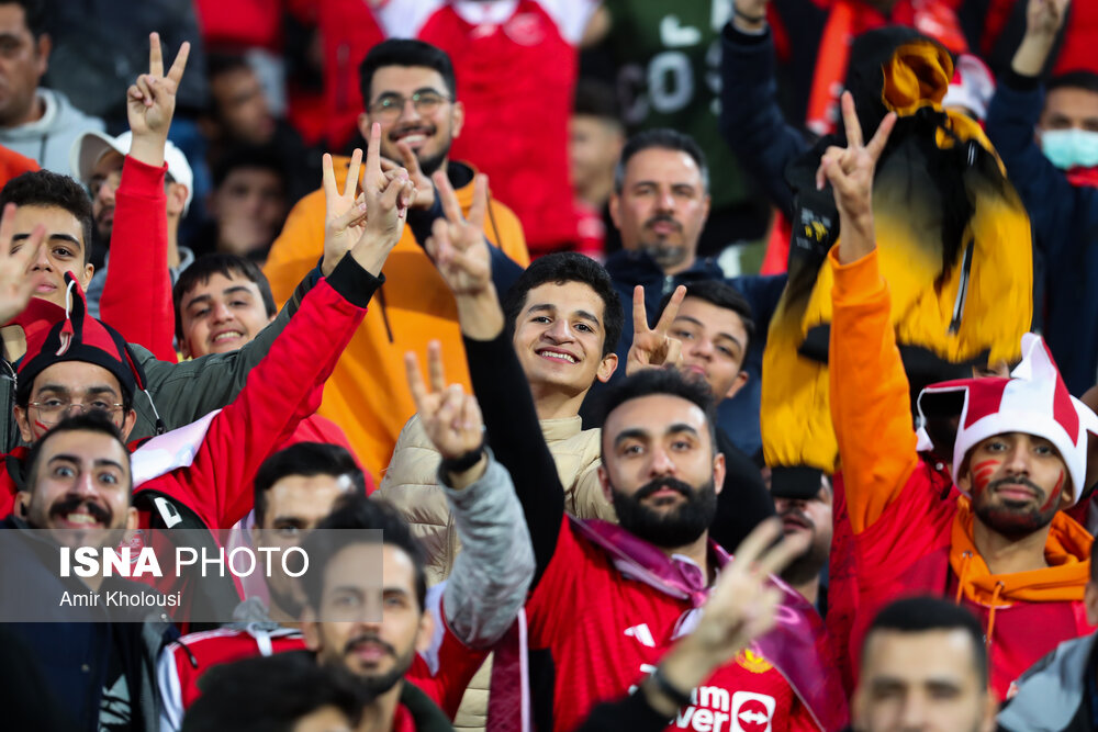 عکس/ جو ورزشگاه آزادی قبل از بازی پرسپولیس و الدحیل قطر   
