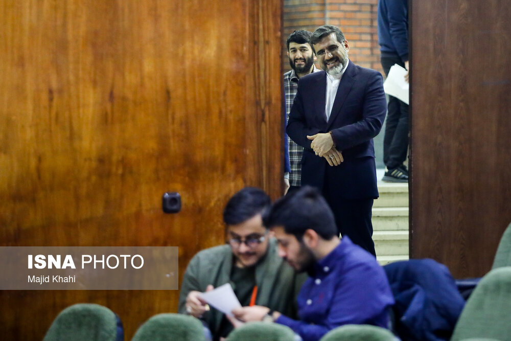 عکس/ حواشی حضور وزیر فرهنگ و ارشاد اسلامی در دانشگاه شریف     