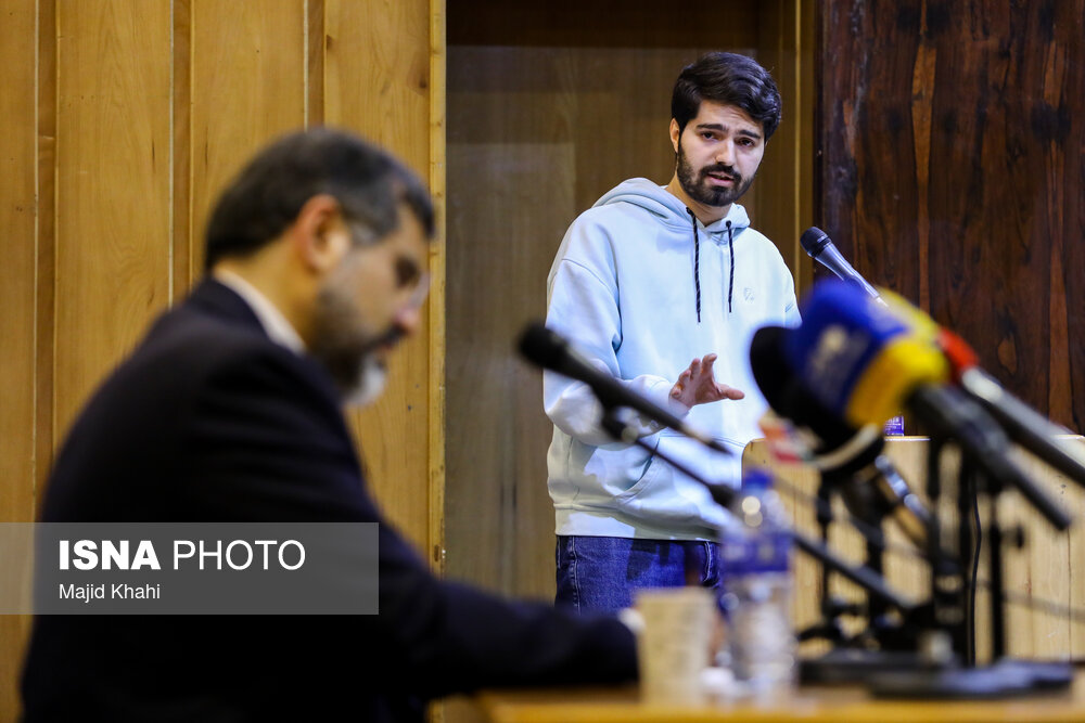 عکس/ حواشی حضور وزیر فرهنگ و ارشاد اسلامی در دانشگاه شریف     