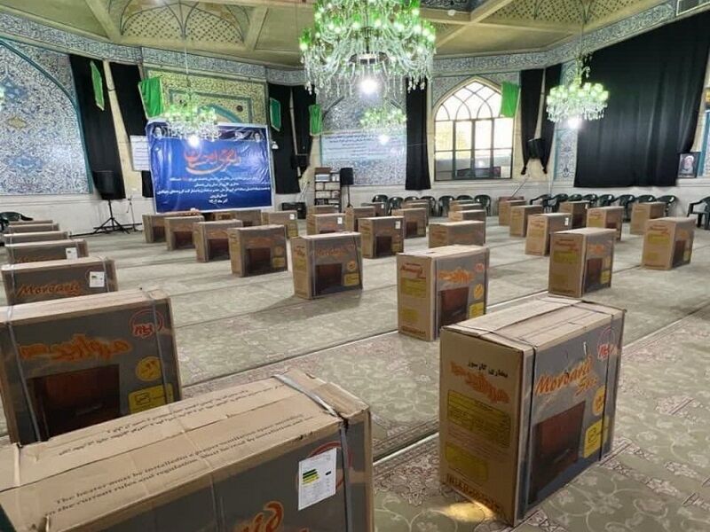 توزیع ۱۸۵ دستگاه بخاری گازی در قزوین