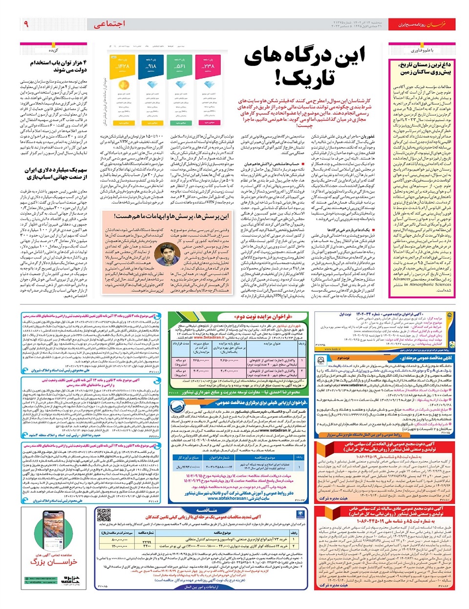 روزنامه خراسان/ وزارت بلاتکلیف بازرگانی