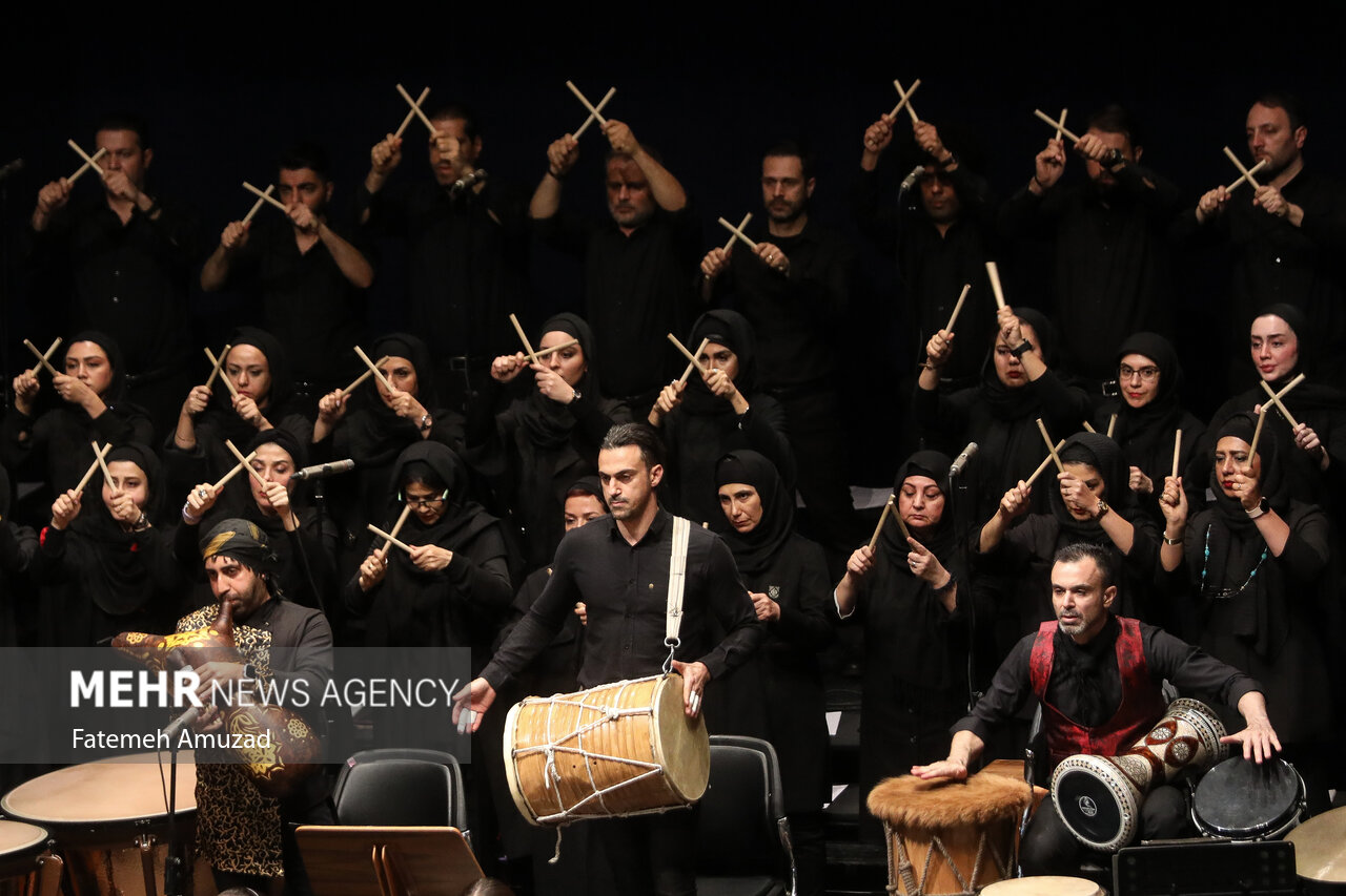 عکس/ کنسرت ارکستر ملی ایران به آهنگسازی و رهبری مجید انتظام
