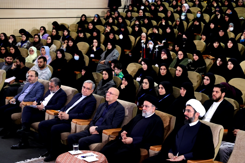 عکس/ حضور رئیسی در دانشگاه شهید بهشتی