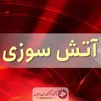 ۹ مصدوم در آتش‌سوزی شهرک شهید سلیمی شهرستان آذرشهر