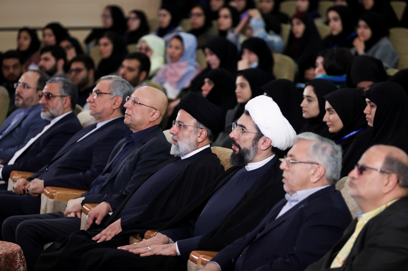 عکس/ حضور رئیسی در دانشگاه شهید بهشتی