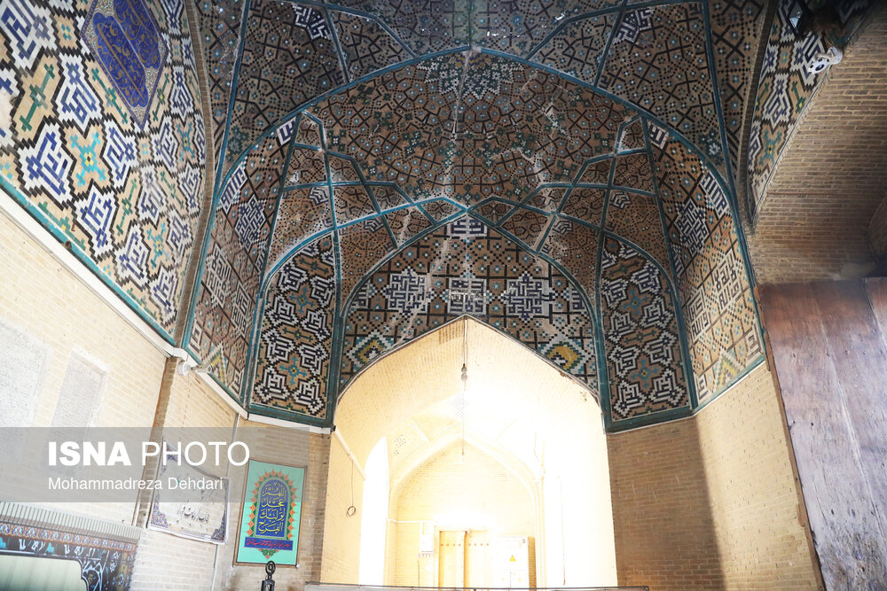 وضعیت کاشی‌های «مسجد وکیل» شیراز