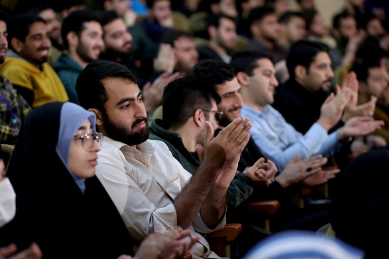 عکس/ حضور رئیسی در دانشگاه شهید بهشتی