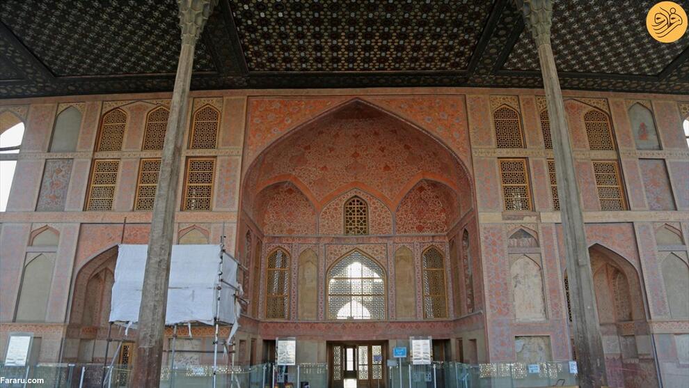 گزارش رسانه خارجی از شکوه و عظمت کاخ عالی قاپو