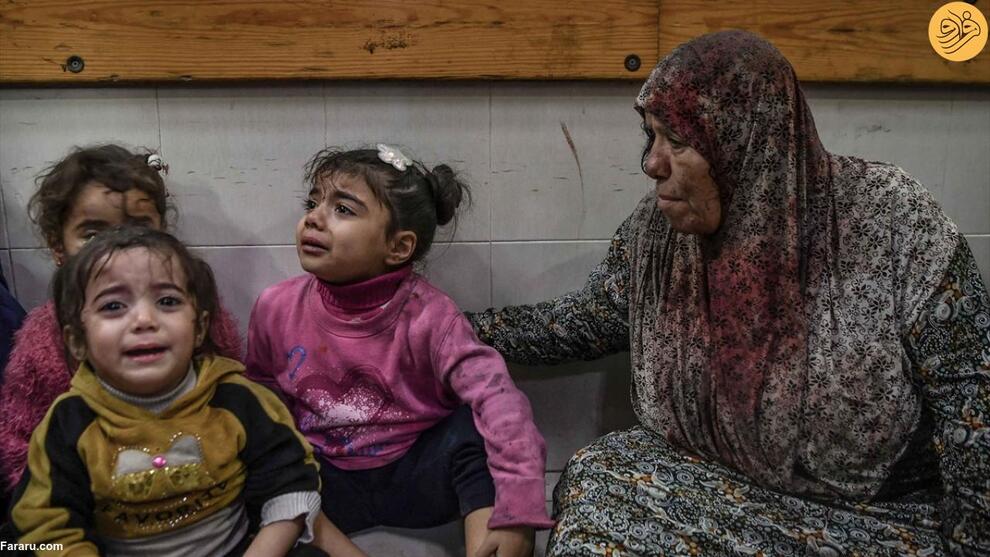 عکس/ از آسمان غزه مرگ میبارد