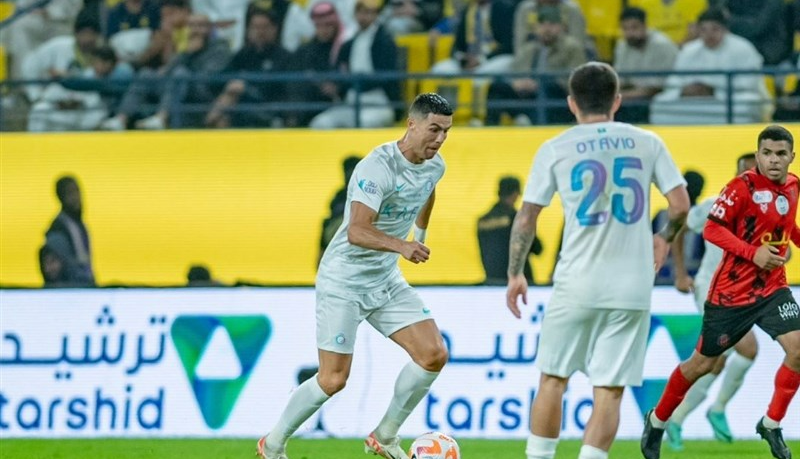 برتری خانگی النصر با گلزنی رونالدو