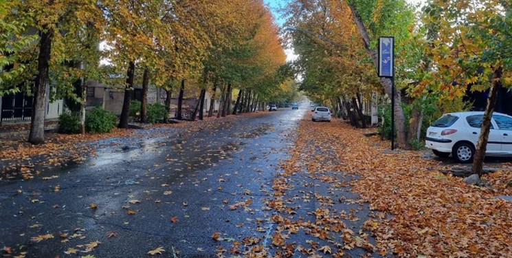 سرما و بارش خفیف باران در انتظار اردبیل