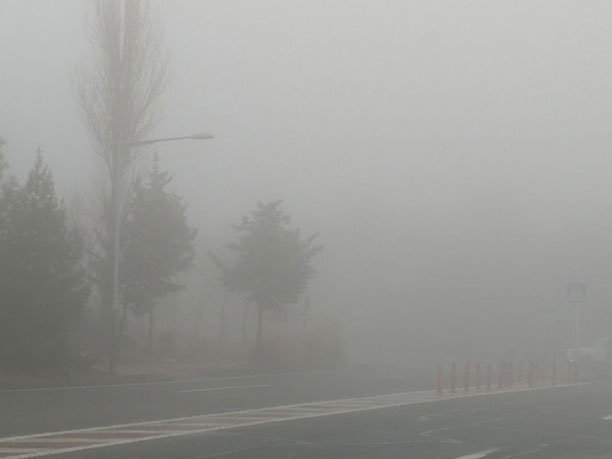 مه شدید و کاهش دید در برخی مناطق خوزستان