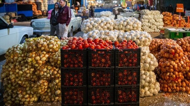 صادرات پیاز و گوجه ممنوع می‌شود