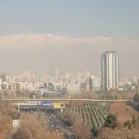 کیفیت هوای تهران برای گروه‌های حساس « ناسالم» است؛ ۵ نقطه در وضعیت «قرمز»