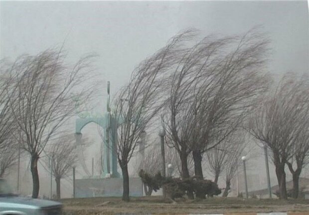 پیش‌بینی وزش باد در چهارمحال و بختیاری
