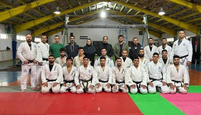 برگزاری اردوی تیم ملی جوجیتسو در بندرانزلی
