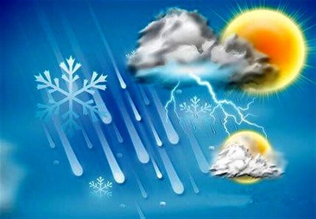 هشدار تشدید بارش‌ها و وقوع یخبندان در استان اردبیل