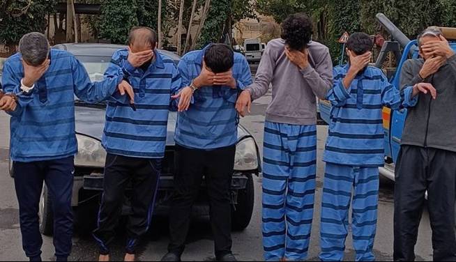 باند ۱۱ نفره سرقت در کرج متلاشی شد