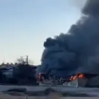 آتش‌سوزی مشکوک در منطقه دیمونا
