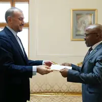 سفیر آفریقای جنوبی رونوشت استوارنامه خود را تقدیم به امیرعبداللهیان کرد