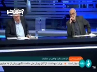 جدال لفظی محسن هاشمی با مجری تلویزیون