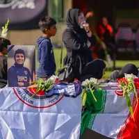 وداع فوتبال با ملیکا در ورزشگاه حافظیه شیراز