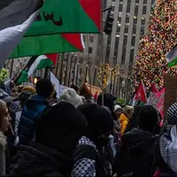 اعتراضات حامیان فلسطین در دو فرودگاه بزرگ آمریکا