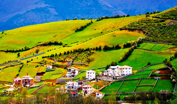 حال وهوای برفیِ کلاردشت