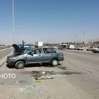 تصادف زنجیره‌ای در زنجان با ۱۳ مصدوم 