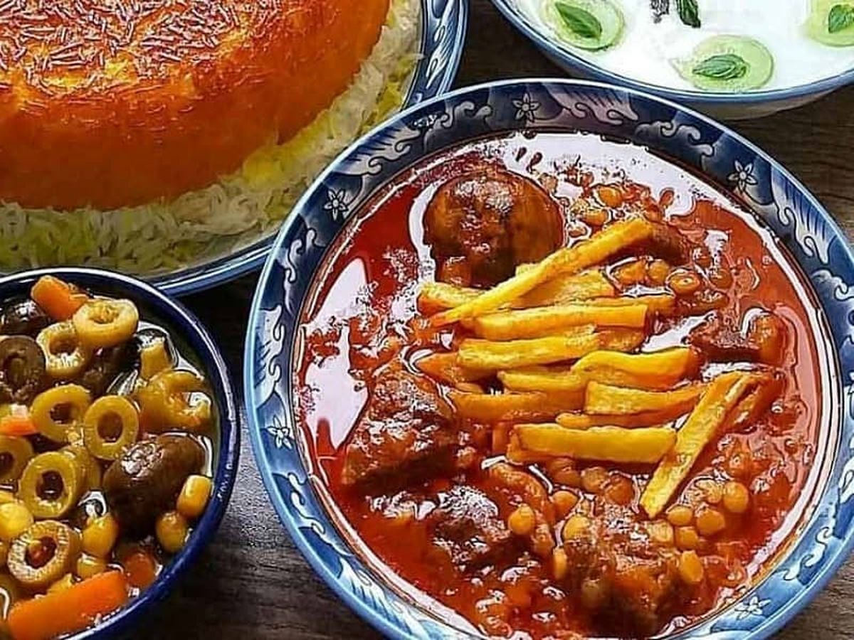 ترفندهای عالی برای خوشرنگ شدن قیمه
