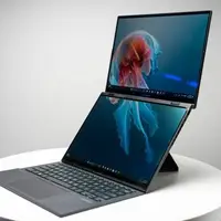ایسوس از لپ‌تاپ Zenbook Duo با دو نمایشگر 14 اینچی رونمایی کرد