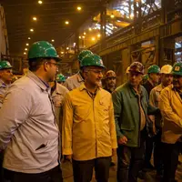 رئیس هیئت عامل ایمیدرو: برنامه توسعه‌ای فولاد خوزستان قابل تقدیر است
