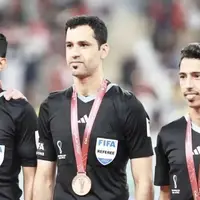 داور معروف قطری بازی ایران را سوت می‌زند