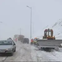 تردد در گردنه‌های چری و شاه‌منصوری تنها با زنجیرچرخ امکان‌پذیر است