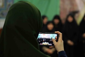 اعتکاف دانش‌آموزی در تبریز