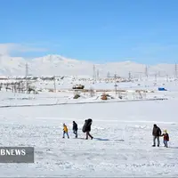 تفریح زمستانی در اردبیل