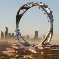 4 گوشه دنیا/ طراحی عجیب بلندترین چرخ‌وفلک جهان در سئول
