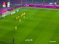 گل سوم بارسلونا به ویارئال توسط آرائوخو دقیقه 72