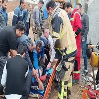 نجات شهروند قزوینی از عمق چاه 20 متری