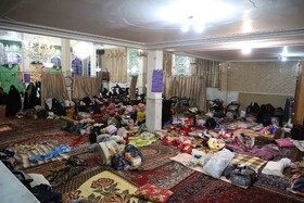 اعتکاف دانش‌آموزی در تبریز