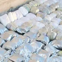 کشف ۱۴۷ کیلوگرم حشیش از باند قاچاق موادمخدر در آبادان 