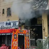 آتش‌سوزی یک نانوایی در سمنان