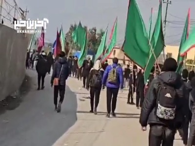 پیاده‌روی میلیونی شیعیان عراقی به سمت کاظمین