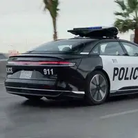 تصاویری جدید از خودروی پلیس پیشرفته عربستان