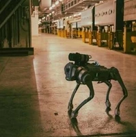 پرسه‌زنی سگ رباتیک در بزرگ‌ترین آزمایشگاه فیزیک ذرات جهان