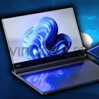 رونمایی لنوو از اولین لپ تاپ جهان با پنل OLED کاملاً شفاف 